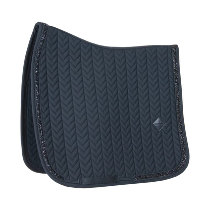 Kentucky Horsewear Dressage Saddle Pad Glitter Stone Black