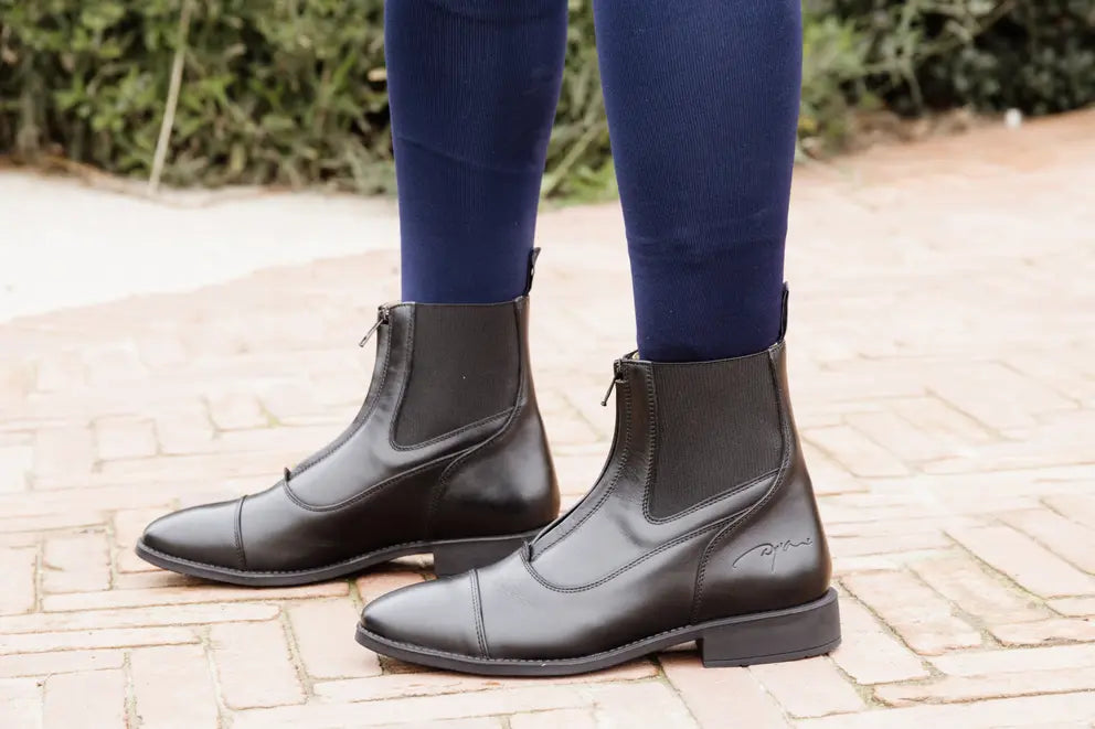 paddock boots with zipper