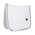 anatomical saddle pad for horses white