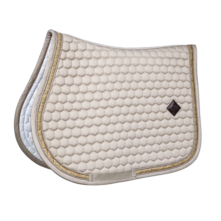 luxury equestrian saddle pad