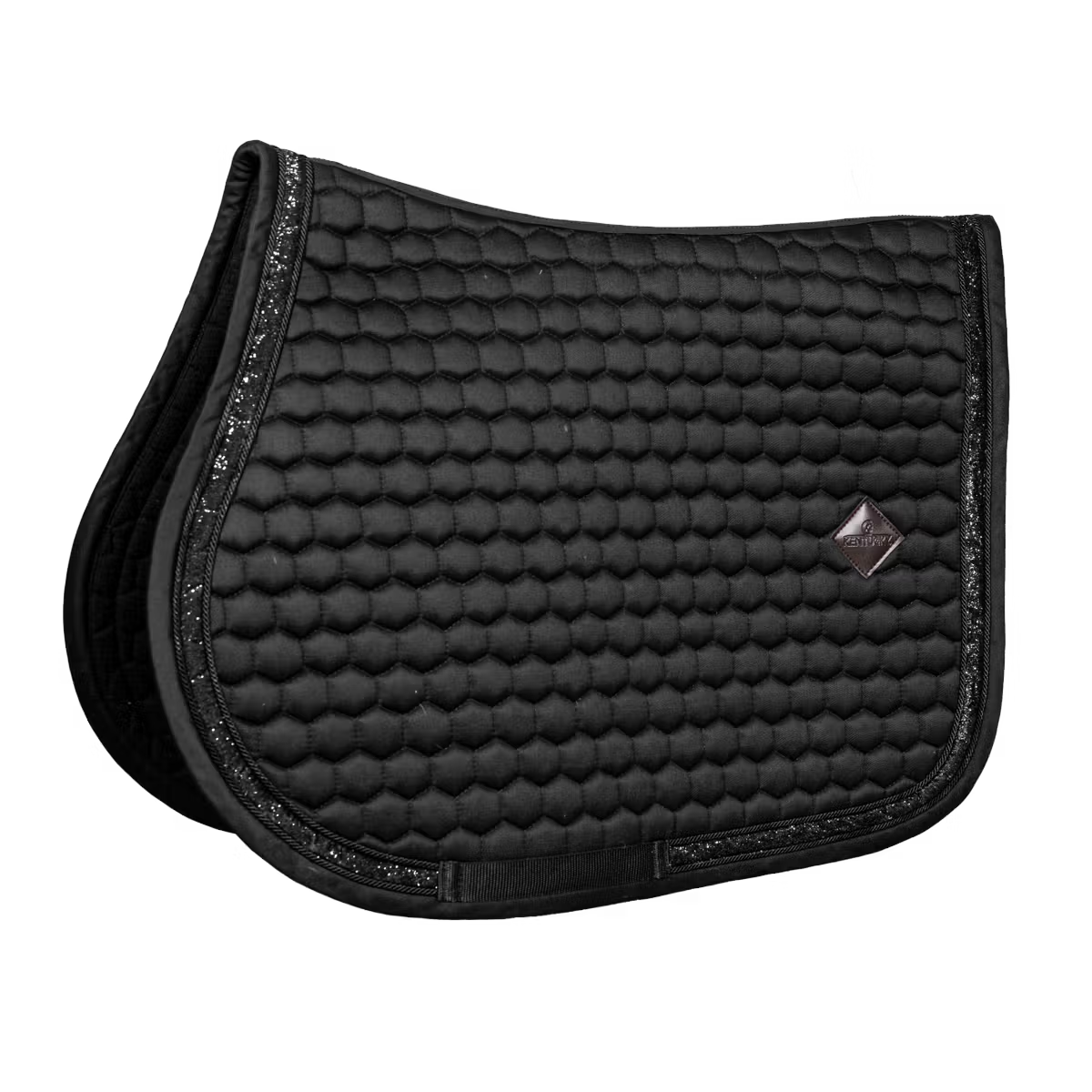 stylish glitter saddle pad for competitions