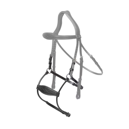Anatomical noseband for dressage and jumping