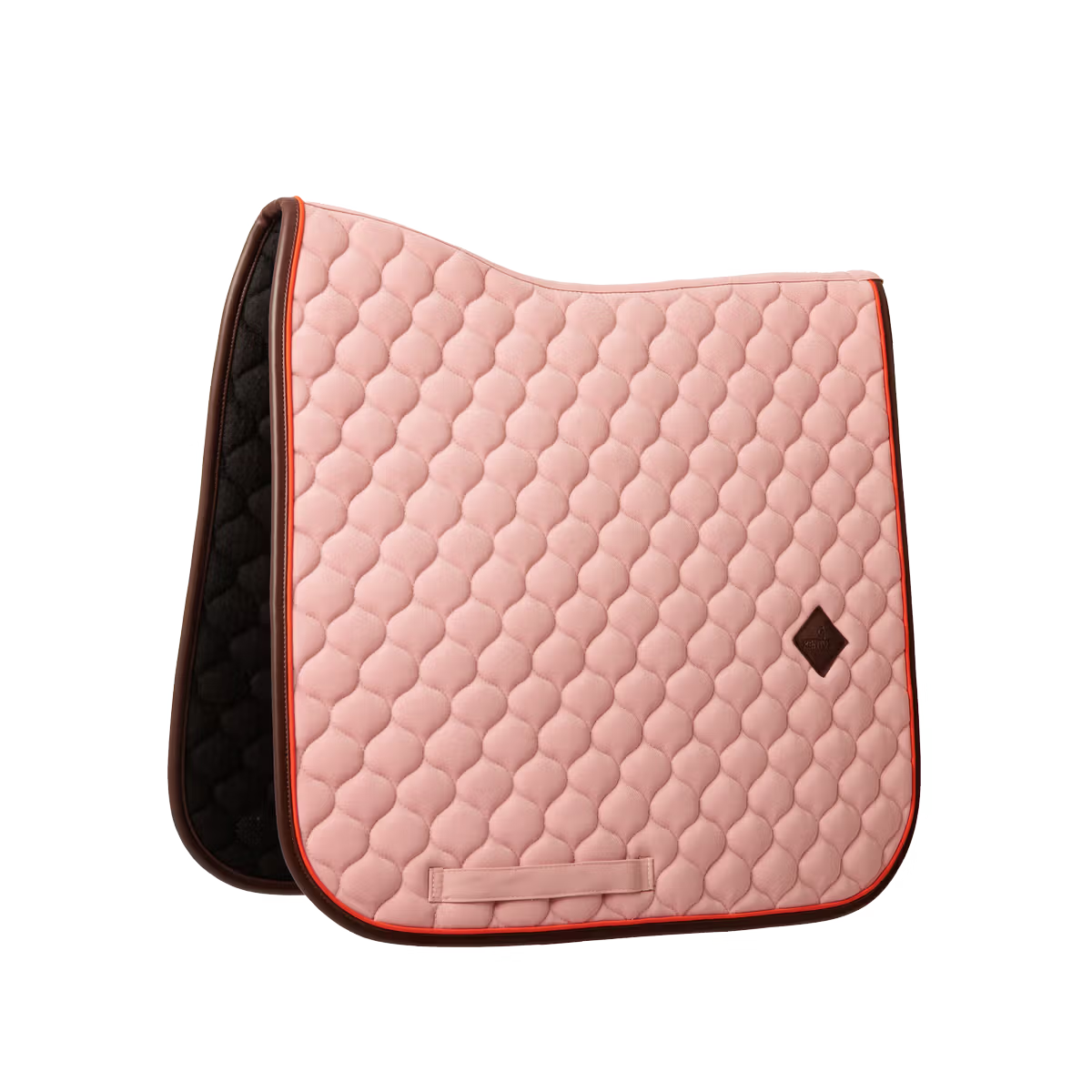 dressage saddle pad with shock absorption