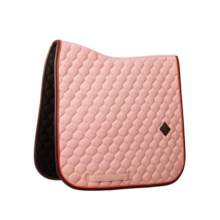 dressage saddle pad with shock absorption