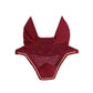 premium equestrian fly bonnet range available in multiple velvet finishes
