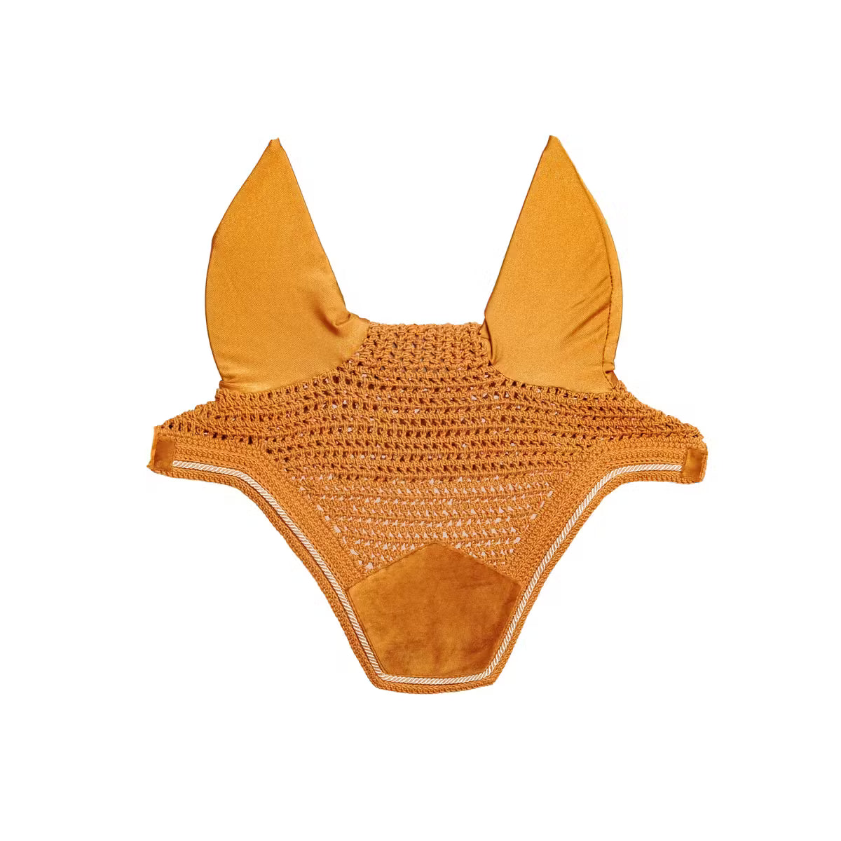 noise-reducing velvet fly veil in elegant color variations