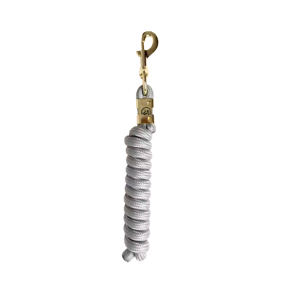 Soft braided lead rope for stable and transport