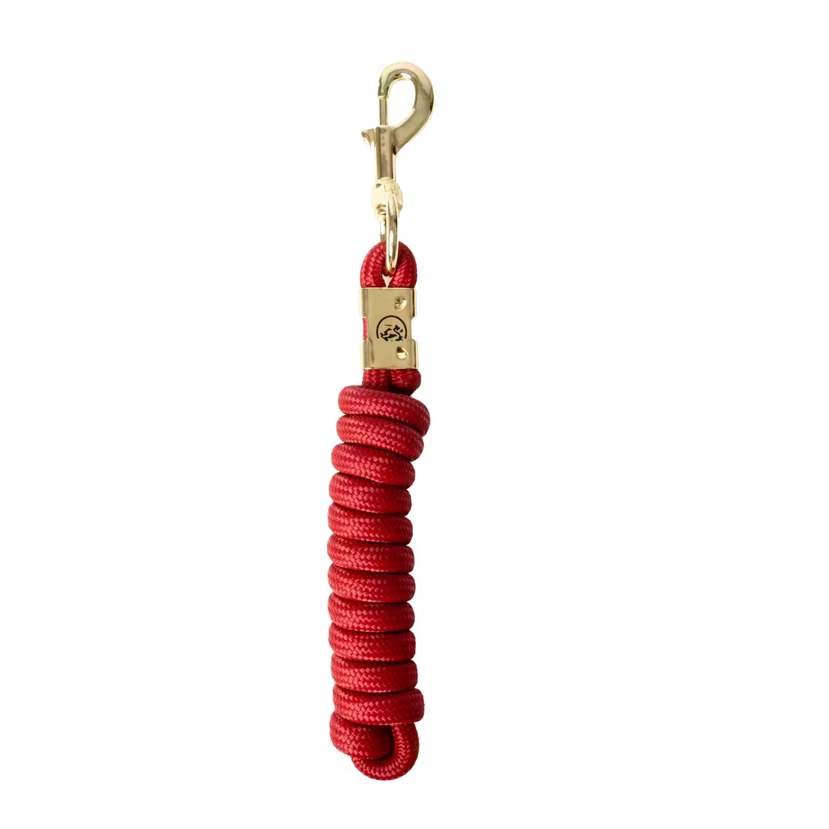 Round nylon lead rope for tying and leading horses