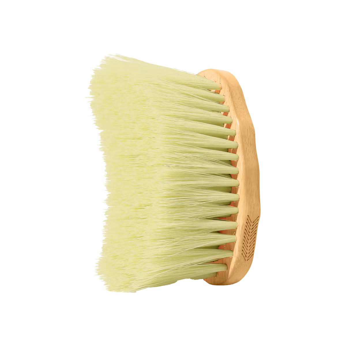 Hand holding Kentucky grooming brush