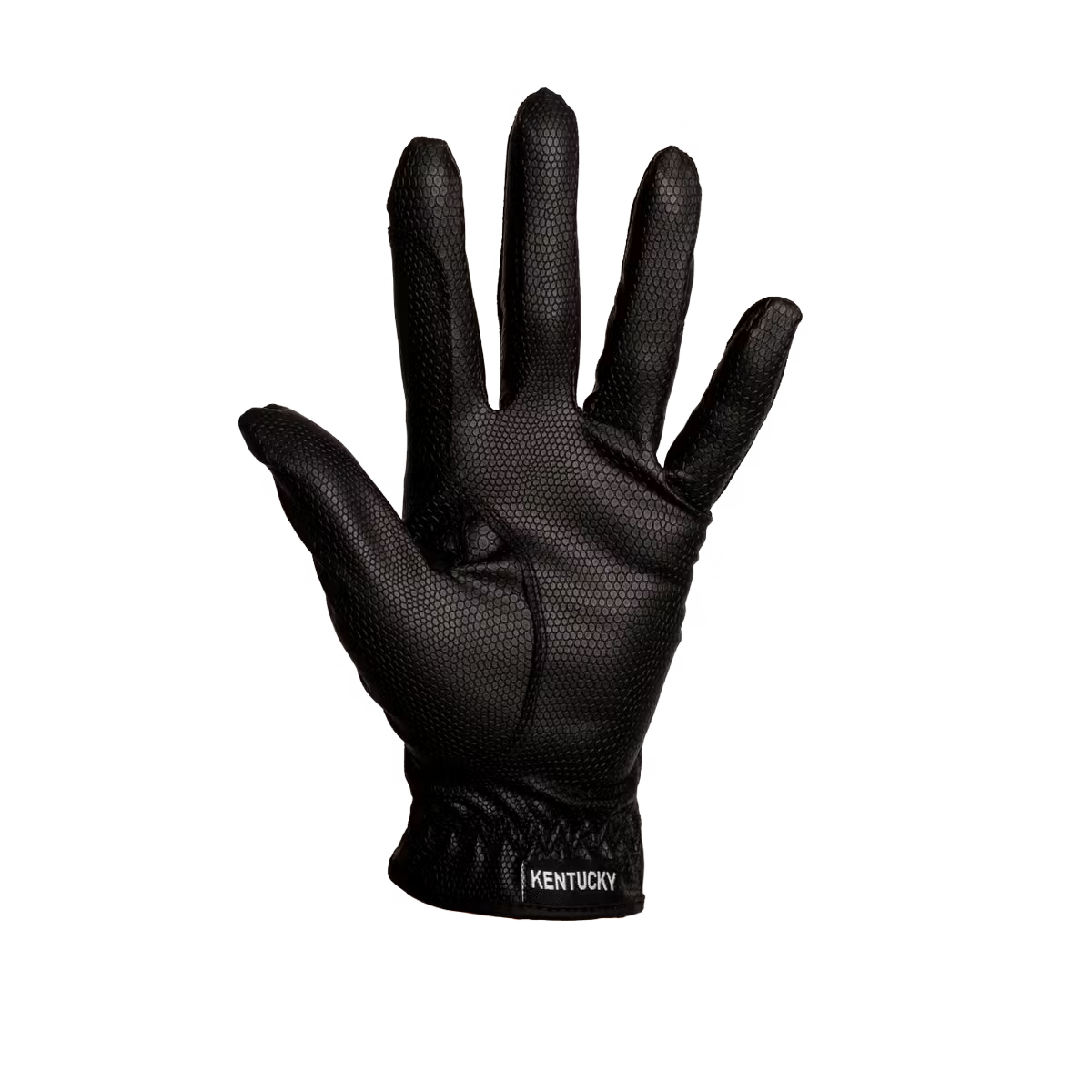 Riding gloves for secure rein control