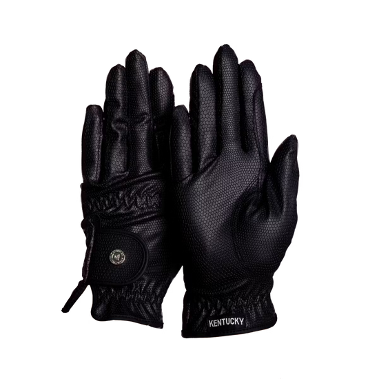 Kentucky Riding Gloves Grip with lizard pattern