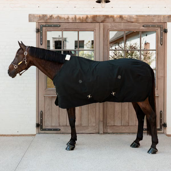 Kentucky Canvas Sheet for durable year-round horse protection black