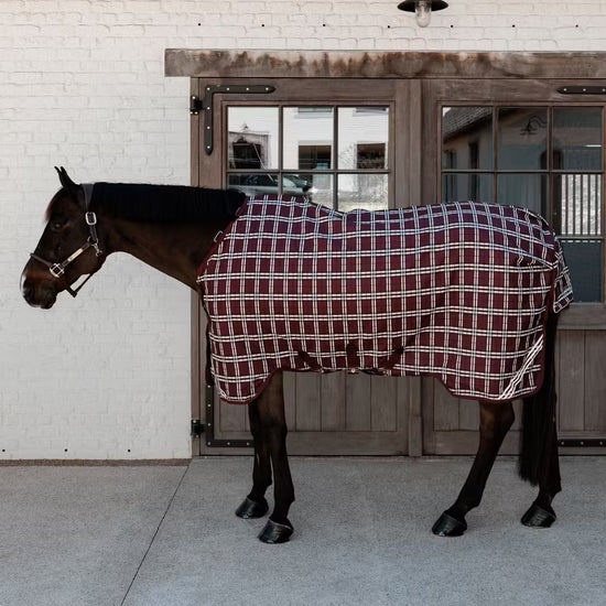 Turnout Rug All Weather Waterproof Comfort Check Printing