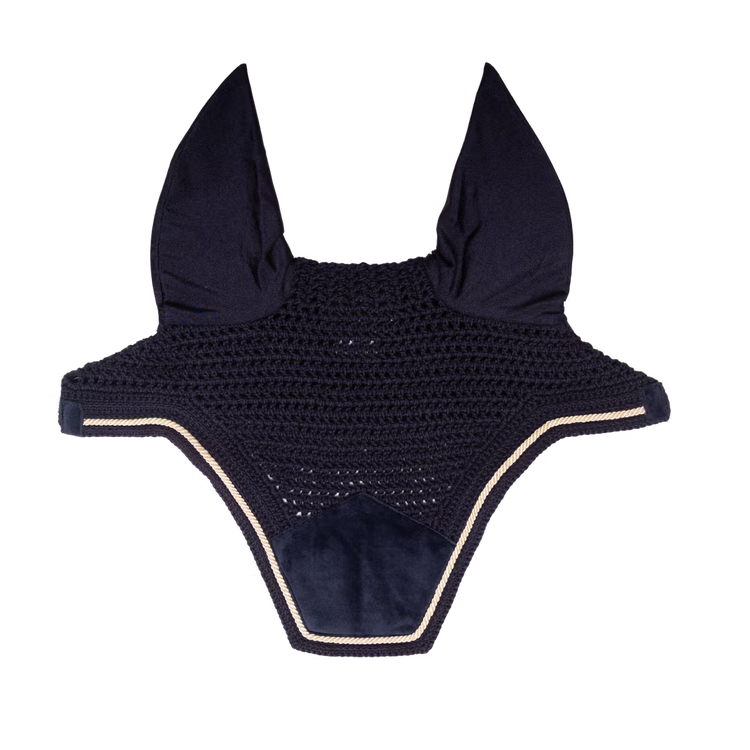 color variety horse fly veils with noise-reducing ears and secure fit