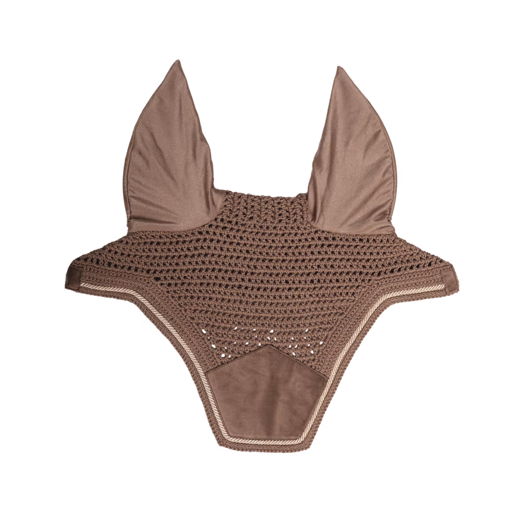 equestrian fly veil range in soft, dark, bright, and classic color tones