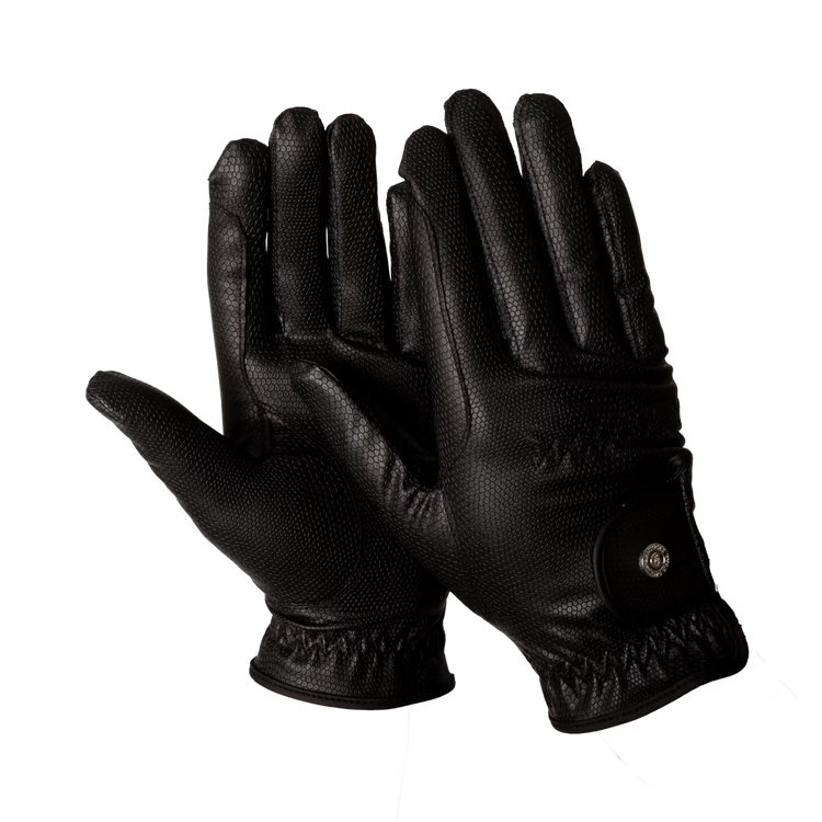 Winter riding gloves with warm lining