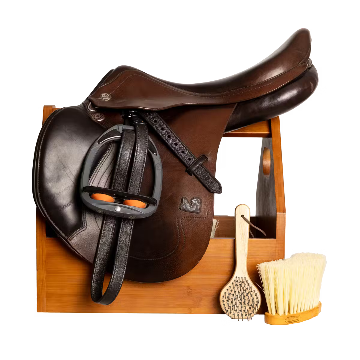 Grooming Deluxe saddle box with rack