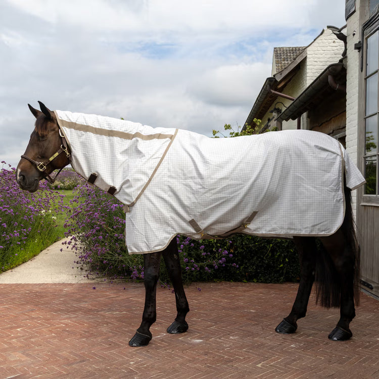 Kentucky sweet itch fly and summer sheet comfort white