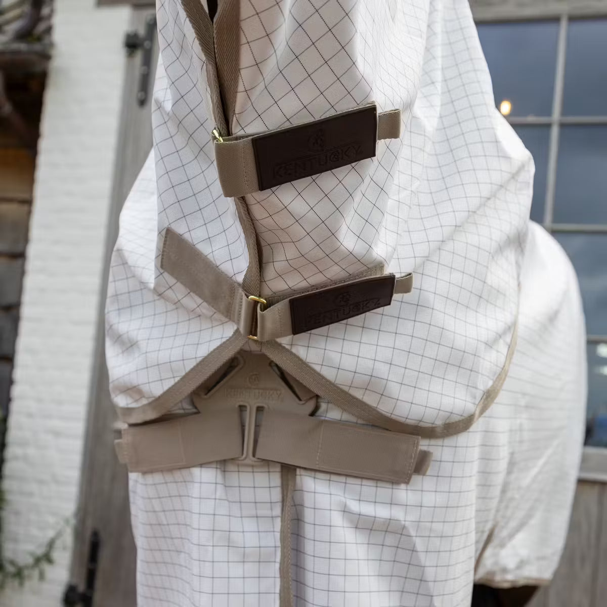 Sweet itch fly rug with UV protection