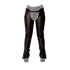 full-grain leather long chaps for riders needing durable protection black