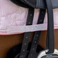 Unicorn saddle pad with glitter trim