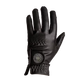 Riding gloves with grip and glitter tab