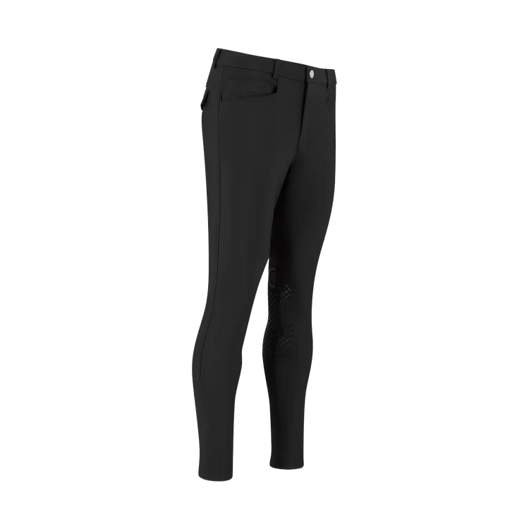 Slim fit equestrian breeches for men