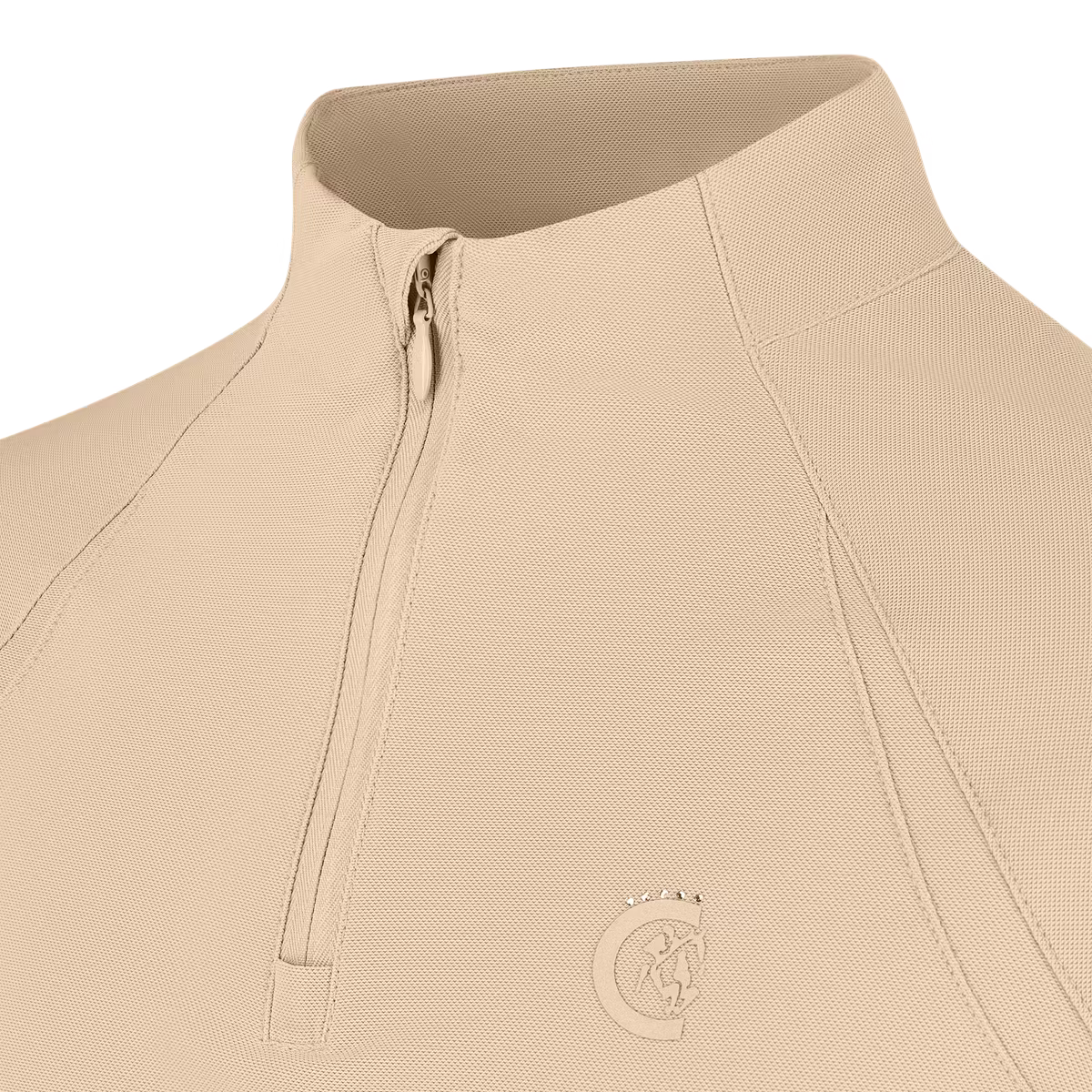 Breathable kids equestrian training top