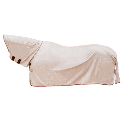 Horse fly sheet with detachable neck cover