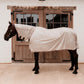 Kentucky mesh fly rug comfort classic with neck and belly cover beige 