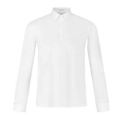 Close-up of cufflinks on show shirt