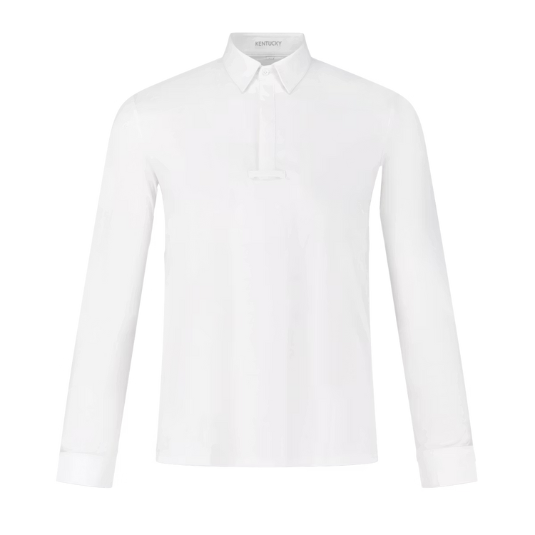 Close-up of cufflinks on show shirt