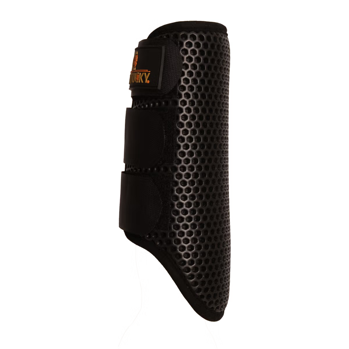 Close-up of honeycomb structure on horse boots