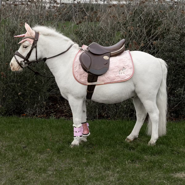Breathable saddle pad with soft padding