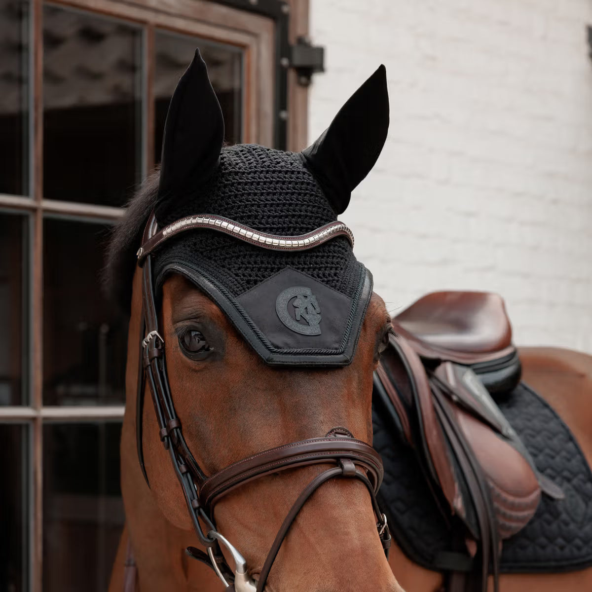 durable handmade fly veil for performance and style black