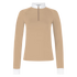 Beige ladies Long sleeve show jumping competition shirt 