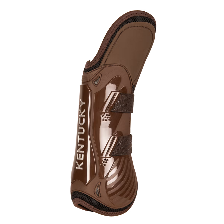 Kentucky tendon boots with bamboo shield knee protection