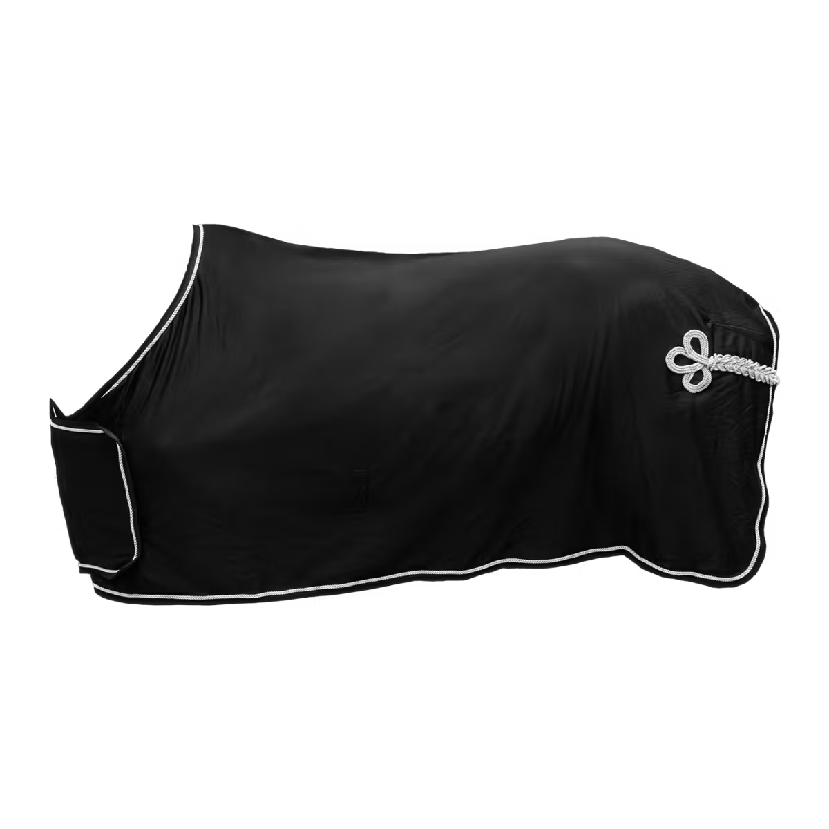 Horse fleece rug for award presentations black