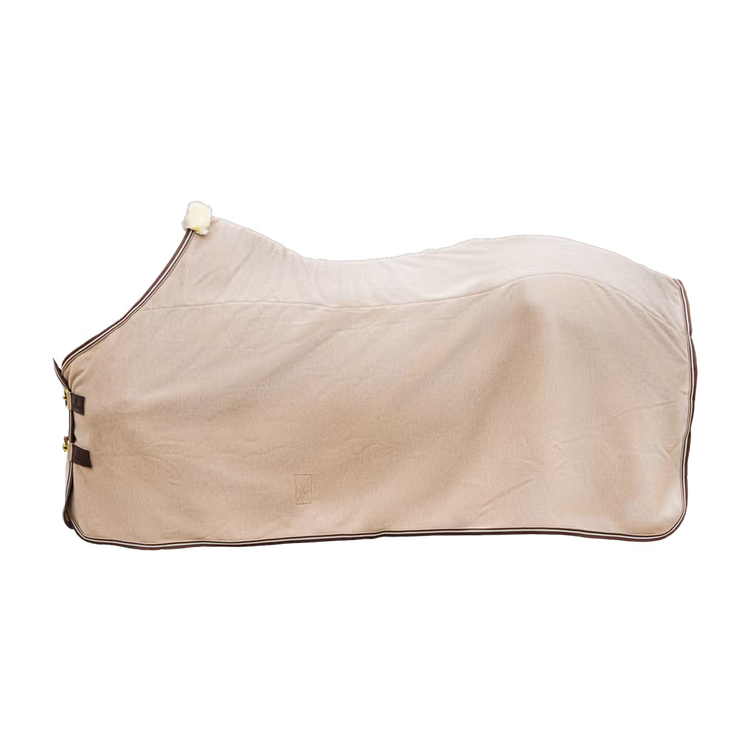 Kentucky fleece drying rug for transport and training beige