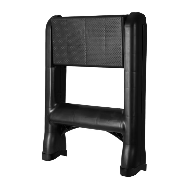 foldable mounting block for horses