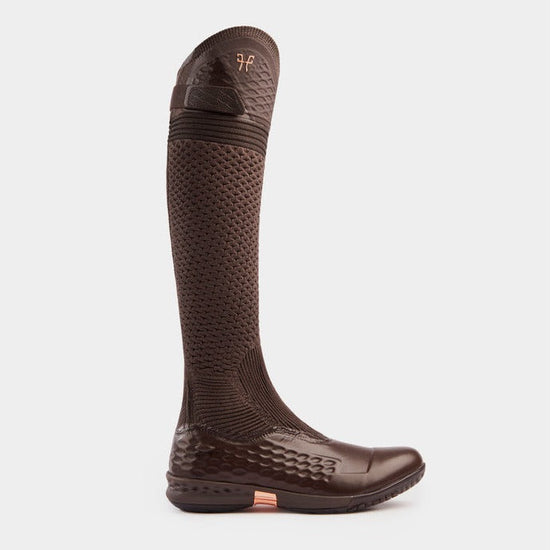 Brown Horse pilot pull on boots