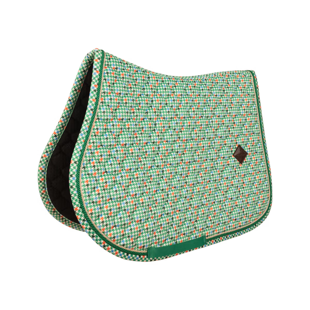 Kentucky velvet jumping saddle pad pied de poule