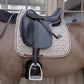 Kentucky Dressage Saddle Pad Velvet Pied-de-Poule