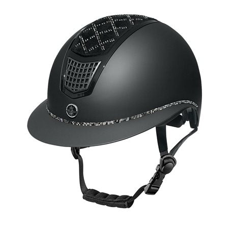 Fair Play Quantinum 2.0 Black W-V Eclipse riding helmet