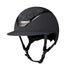 Anthracite horse riding helmet for women 