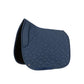 navy dressage saddle pad