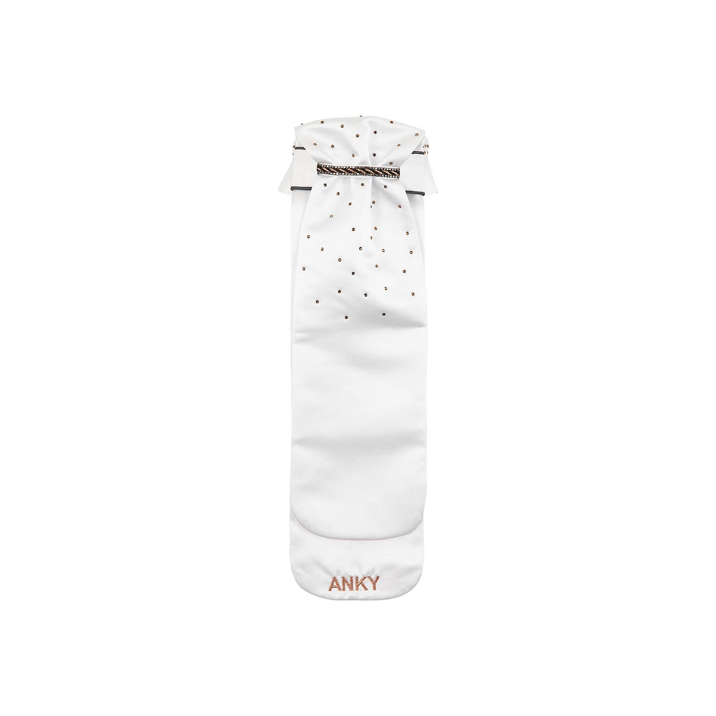 white stock tie for riding