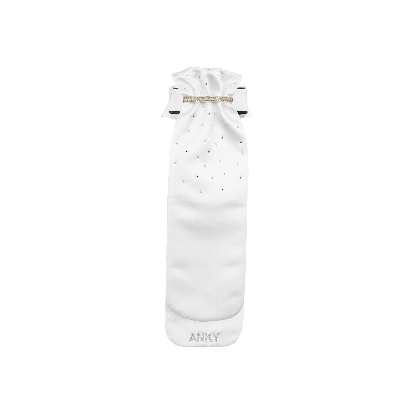 white stock tie for riding