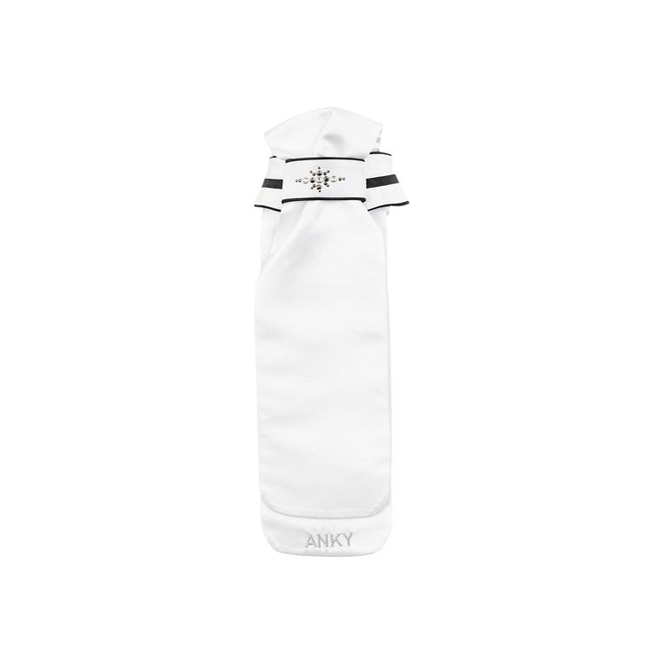 white stock tie for riding