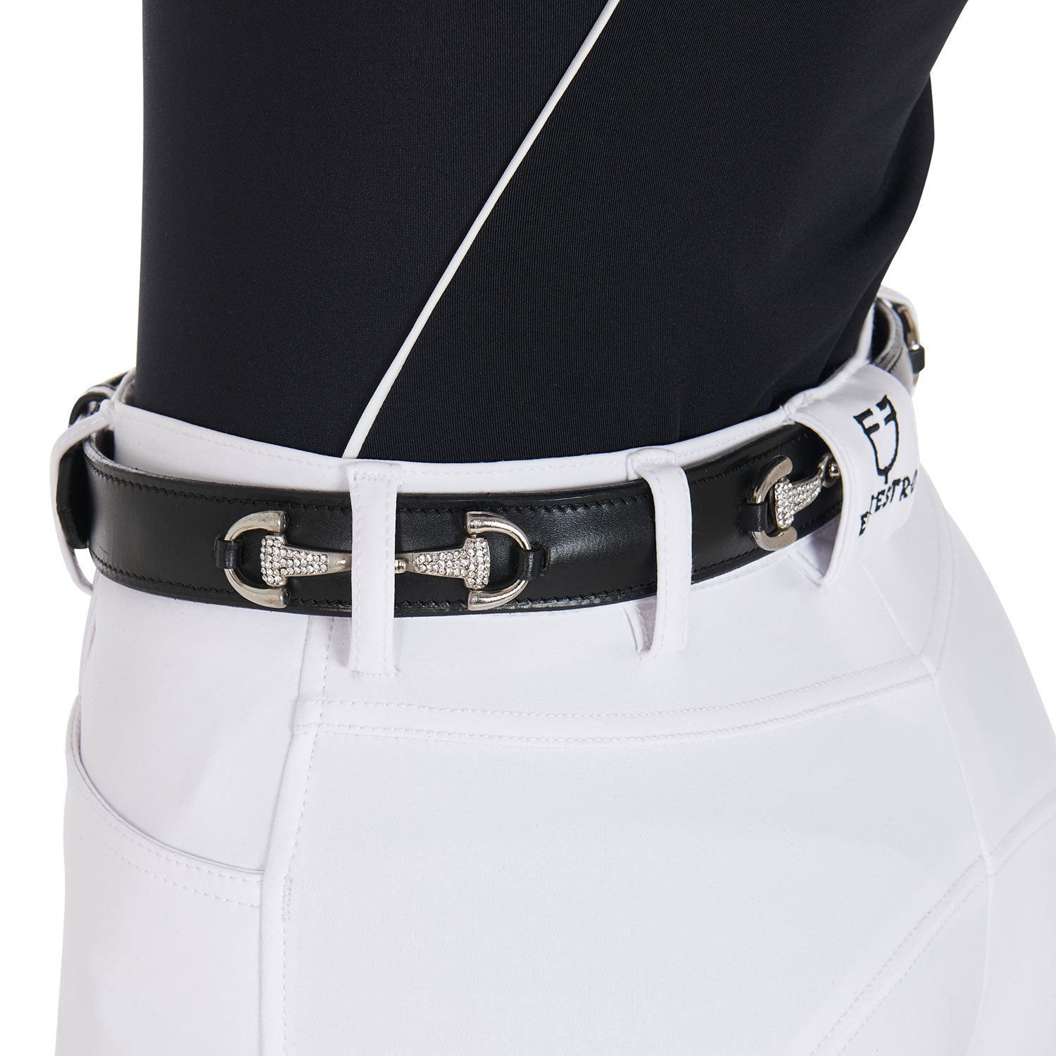 equestrian belt with bling